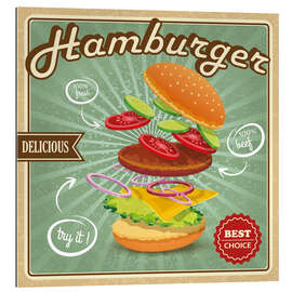 Galleriataulu Delicious Hamburger
