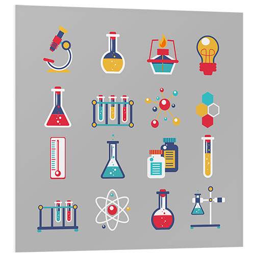 Tableau en PVC Bases de chimie