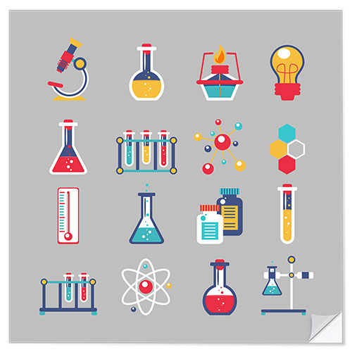 Wall sticker Chemistry Basics