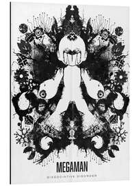 Magnettafel Megaman Inkblot