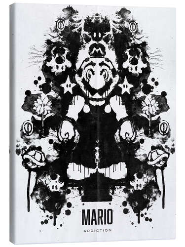 Leinwandbild Mario Inkblot