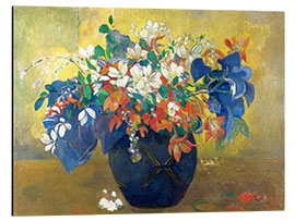 Alubild Blumen in einer Vase