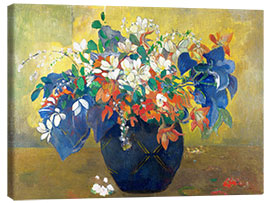 Canvas print Flowers in a vase