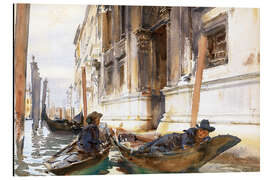 Aluminium print Siesta gondoliers