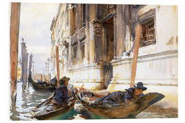 Foam board print Siesta gondoliers