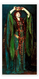 Póster Ellen Terry como Lady MacBeth