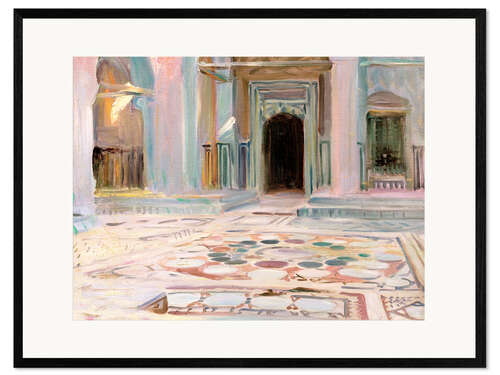 Framed art print Pavement, Cairo