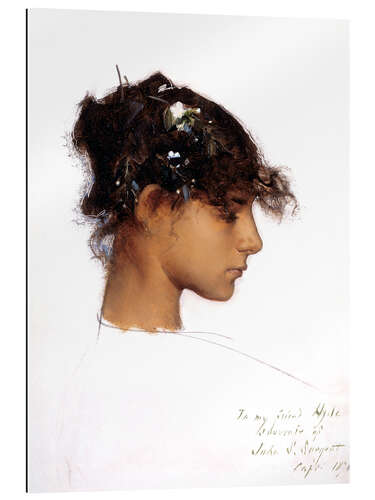 Gallery print Rosina Ferrara, Head of a Capri Girl