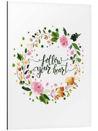 Magnettafel Folge Deinem Herzen
