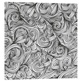 Acrylglas print Curly pattern