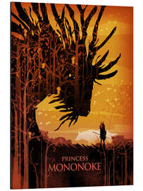 Magnettafel Princess Mononoke