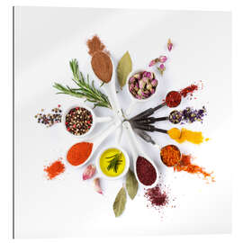 Gallery print Spice and herb&#039;clock