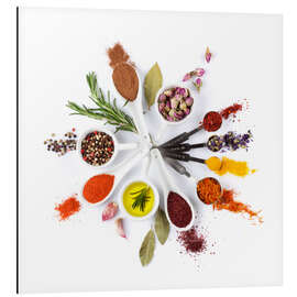 Magnettafel Gewürze- und Kräuteruhr