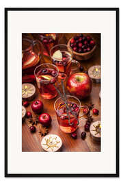 Gerahmter Kunstdruck Weihnachtstee