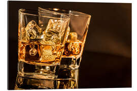 Gallery print Whisky glasses