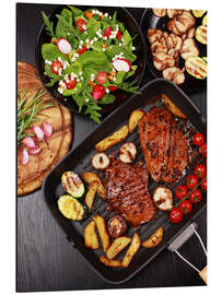 Magnettafel BBQ - Gericht