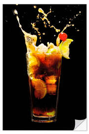 Sisustustarra Cuba Libre Cocktail with splash