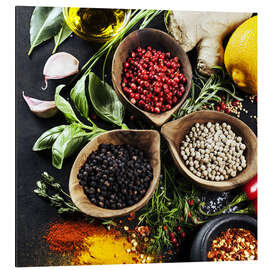 Alumiinitaulu  Herbs and spices