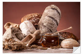 Muursticker Bakery concept! Fresh bread