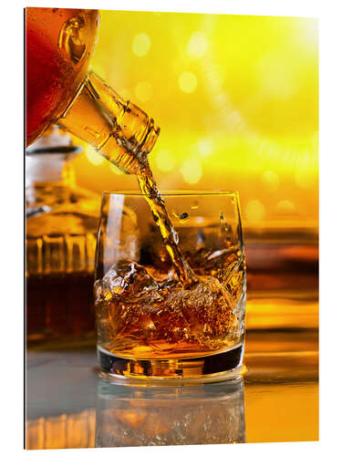 Gallery print Whiskey with ice