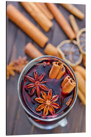 Magnettafel Glühwein