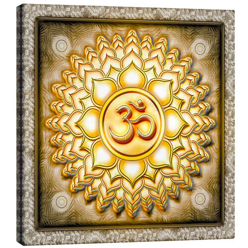 Lienzo Sahasrara Chakra - Series I Golden