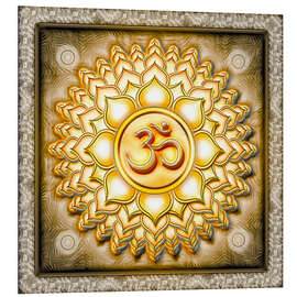 Stampa su PVC Sahasrara Chakra - Series I Golden