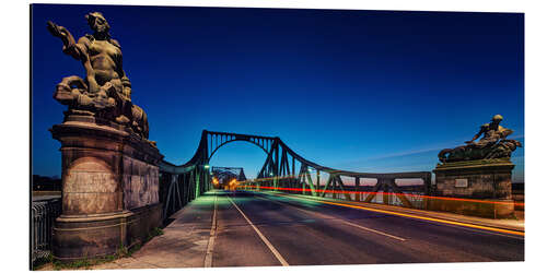 Tableau en aluminium Bridge of Spies Berlin