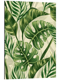 Aluminium print Monstera