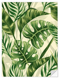 Vinilo para la pared Monstera