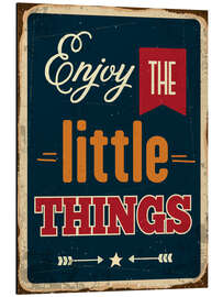Magnettafel Genieße die kleinen Dinge