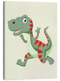 Canvas print Laughing Dino