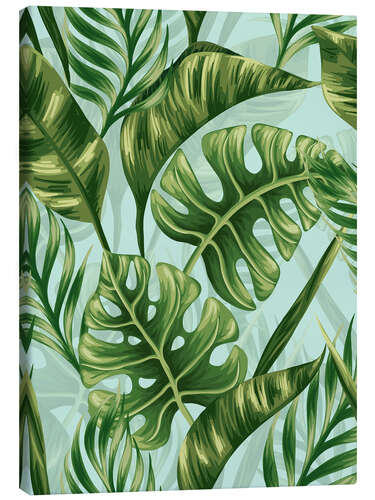 Canvas print Monstera Leaves