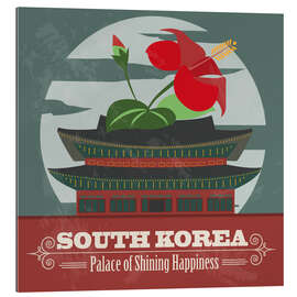 Stampa su plexi-alluminio South Korea - Palace