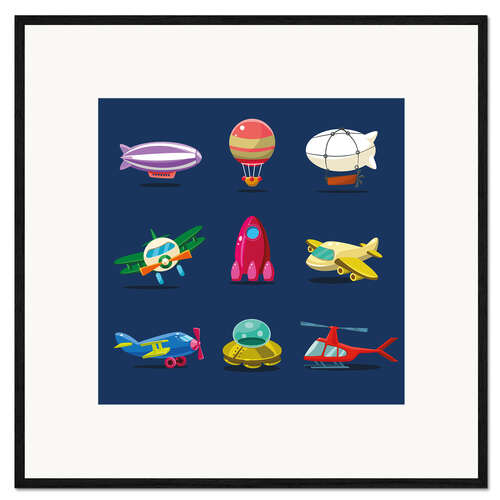 Framed art print From the skies