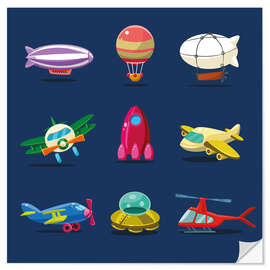 Wall sticker From the skies - Kidz Collection