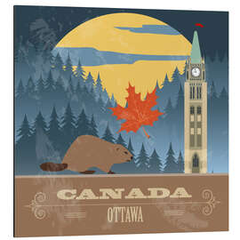 Magnettafel Kanada - Ottawa