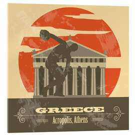 Acrylglasbild Griechenland - Akropolis