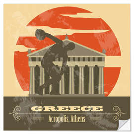 Wall sticker Greece - Acropolis
