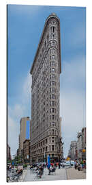 Aluminium print New York City - Flatiron Building