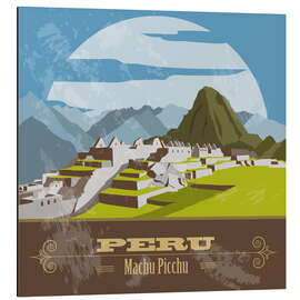 Magnettafel Peru - Machu Picchu