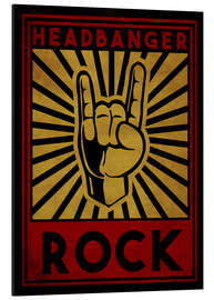Magnettafel headbanger