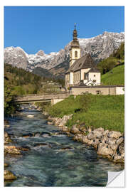 Naklejka na ścianę Ramsau - Berchtesgaden