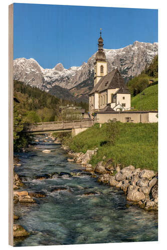 Holzbild Ramsau - Berchtesgadener Land