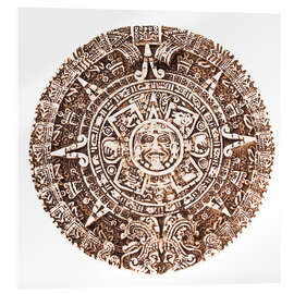 Acrylic print  Mayan calendar