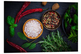 Magnettafel scharfe Küche