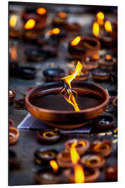 Magnettafel Zen Kerze