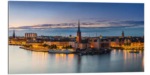 Gallery print Old Town (Gamla Stan) architecture in Stockholm, Sweden