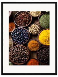Gerahmter Kunstdruck Orientalische Küche