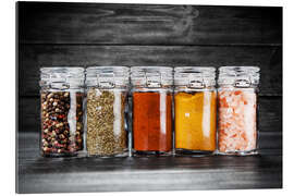 Gallery print Spices in glass